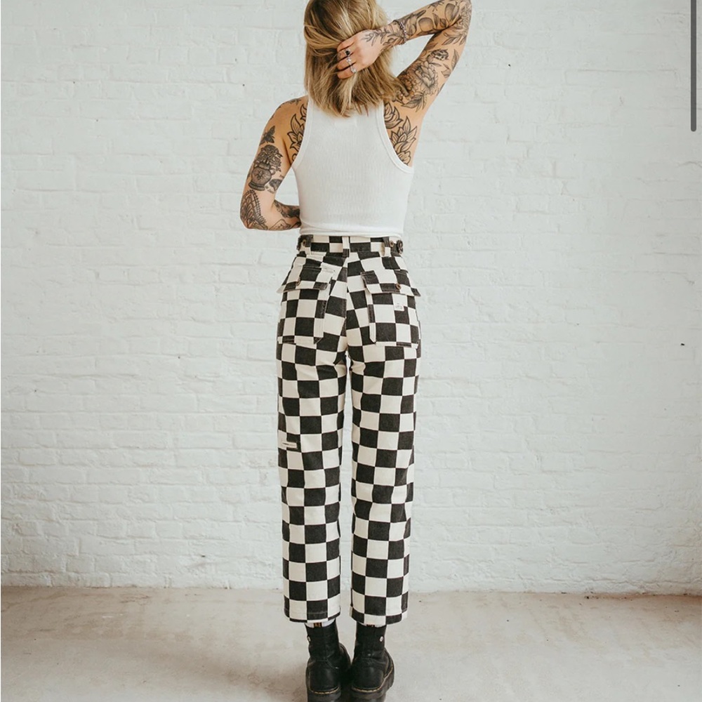 304 Service Fatigue Pants - Checkerboard